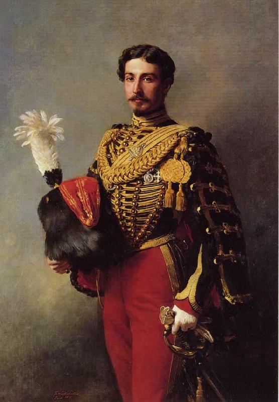Franz Xaver Winterhalter Edouard Andre oil painting image